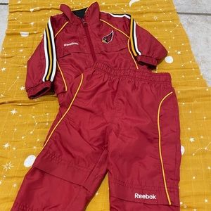 NFL Arizona Cardinals 2 piece sweatsuit 6-9 months